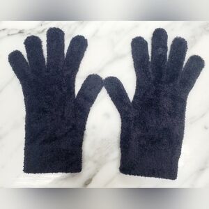 Kohls SO Fuzzy Gloves Dark Gray Womens